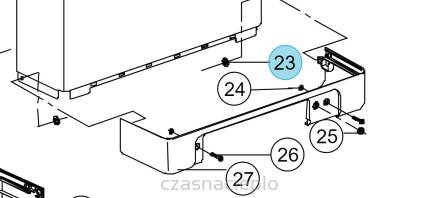 Podkładka 4mm inox HOVAL