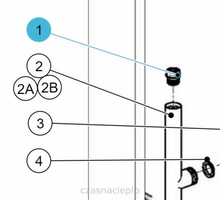 Odpowietrznik 3/8 ACV