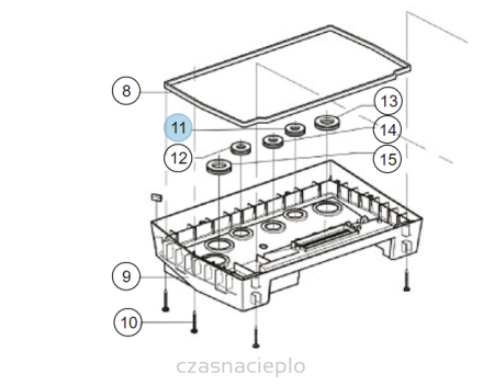 Uszczelka przyłączy hydraulicznych dwufunkcyjne z.w. ACV