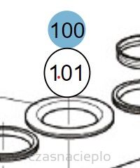 Adptr Alu/alu 80/110 - 60/100  THERMAGEN