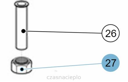 Półśrubunek pompy HOVAL