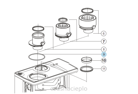 O-ring 115x4 HOVAL