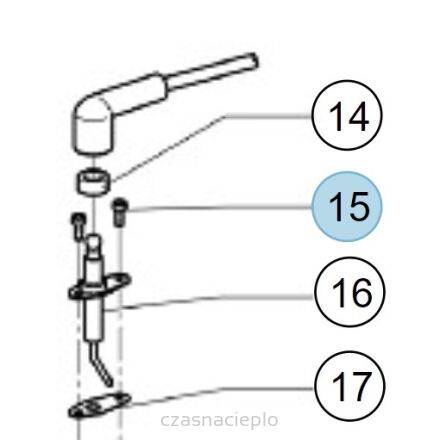 Śruba mocująca elektrodę zapłonową THERMAGEN