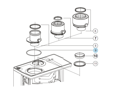 O-ring 115x4 ACV