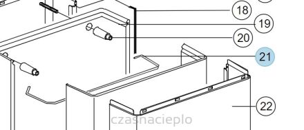 Zatrzask mocowania izolacji  THERMAGEN