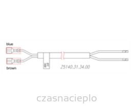 Przewód czujnika NTC zasobnika