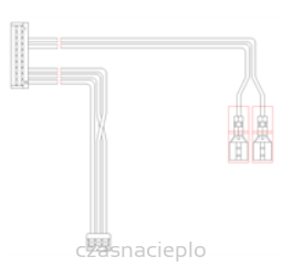 Zespół przewodu czujników i pompy PWM