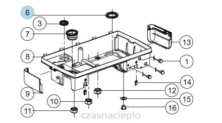 Uszczelka pompy  ACV