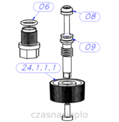 Zawór do napełniania - zestaw naprawczy