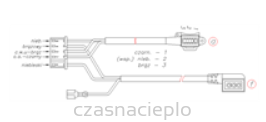 Przewód zaworu trójdrożnego i pompy PWM