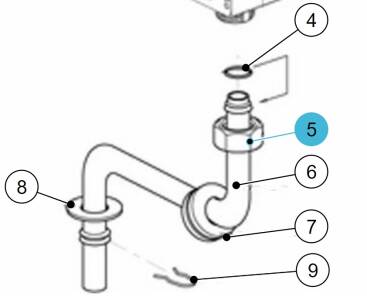 Nakretka 3/4 D:19 ACV