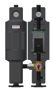 Grupa mieszająco – pompowa D-SMT 250 – DN 40 (1 1/2”) z izolacją, bez pompy, dł. zabudowy pompy 250 mm