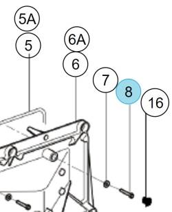 Śruba Torx 20 (Inox A2 4,2x25) ACV