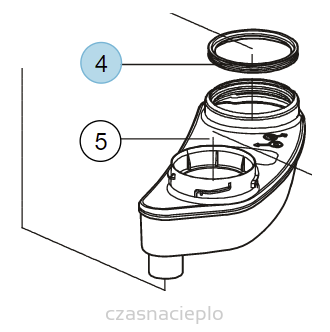 Uszczelka Fi76 ACV